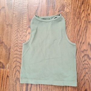 Intimately, free people olive green Green women’s XS Sleeveless Top cropped